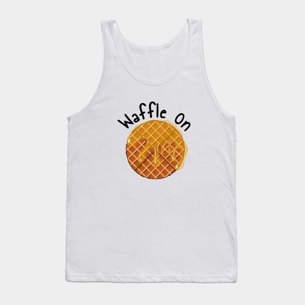 Waffle On! Tank Top by Dark Histories